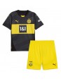 Borussia Dortmund Felix Nmecha #8 Bortedraktsett Barn 2024-25 Korte ermer (+ bukser)